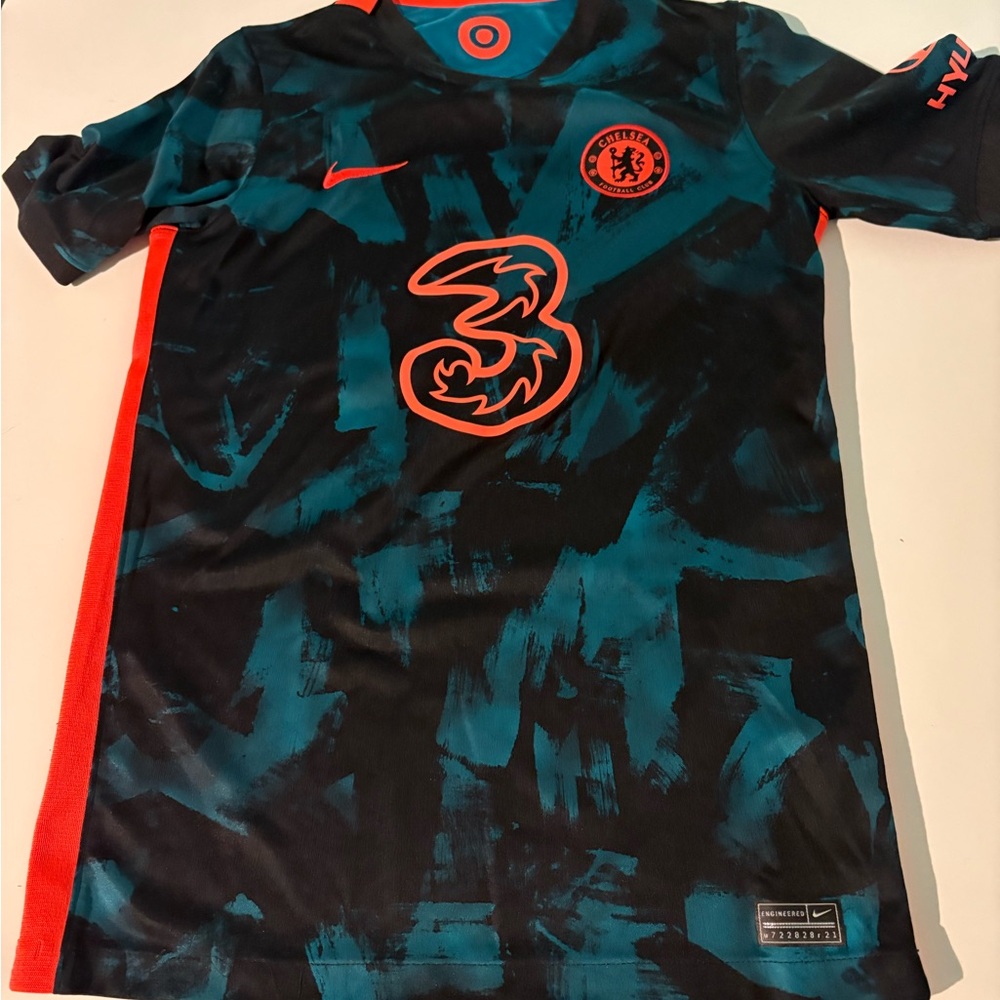 Nike Chelsea Jersey Blue and Black Dri-FIT Jersey XL